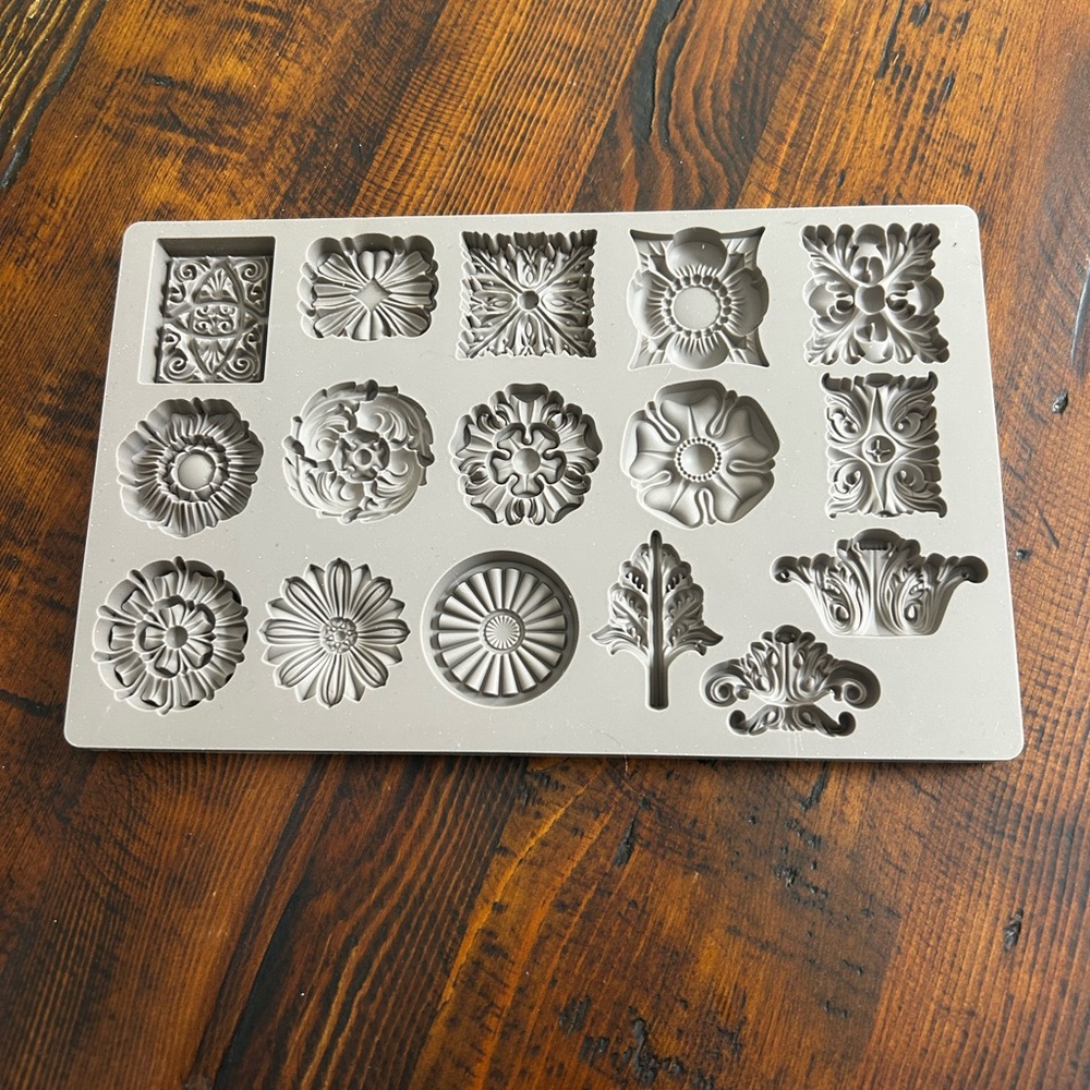 Redesign by Prima “Etruscan Accents” Silicone Mold Decor Design Accents